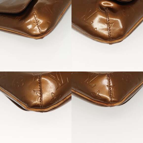 LOUIS VUITTON Monogram Vernis Thompson Street Bag Bronze M91124 - Picture 10 of 12